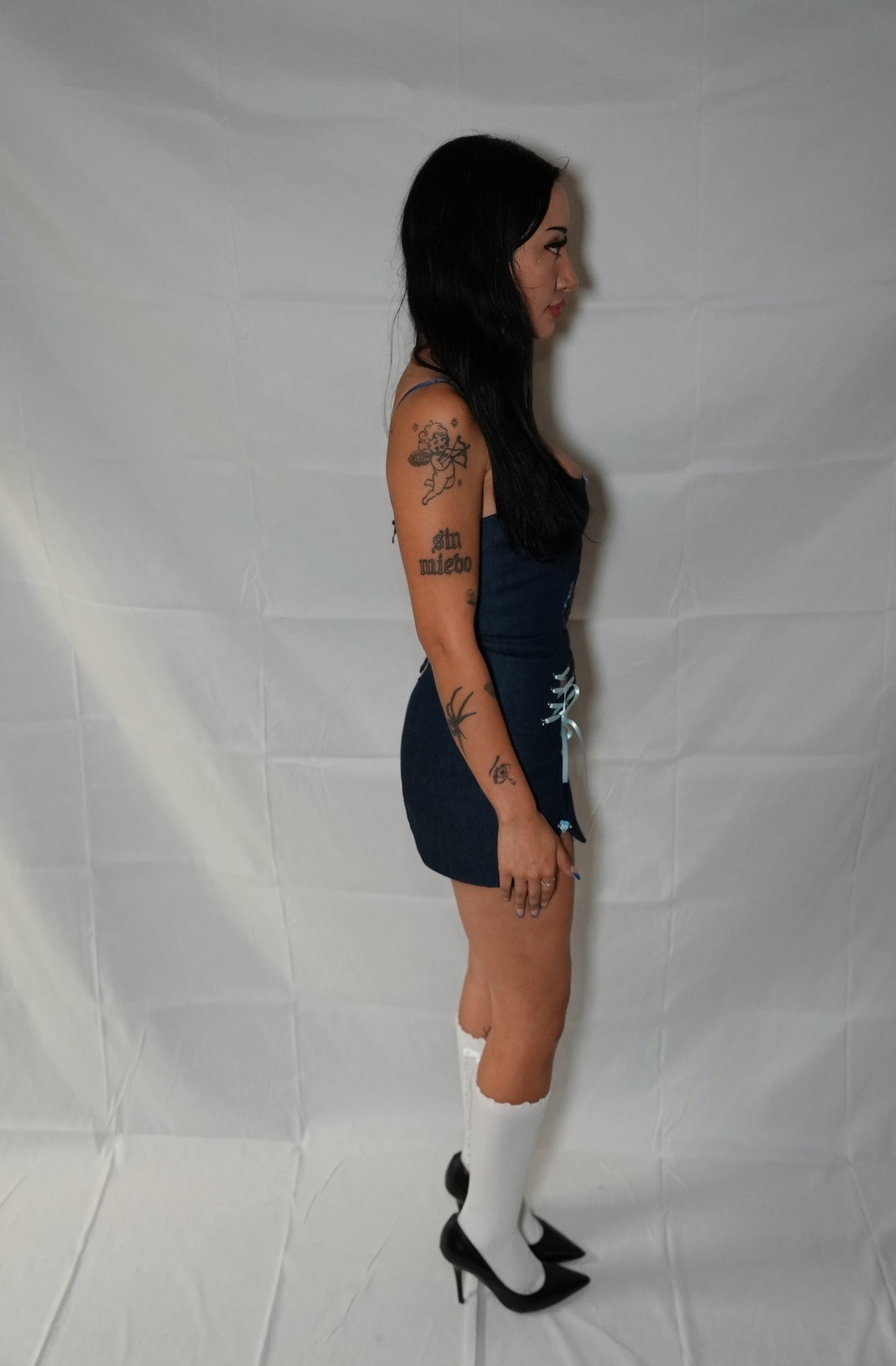 Te Quiero Azul Skirt